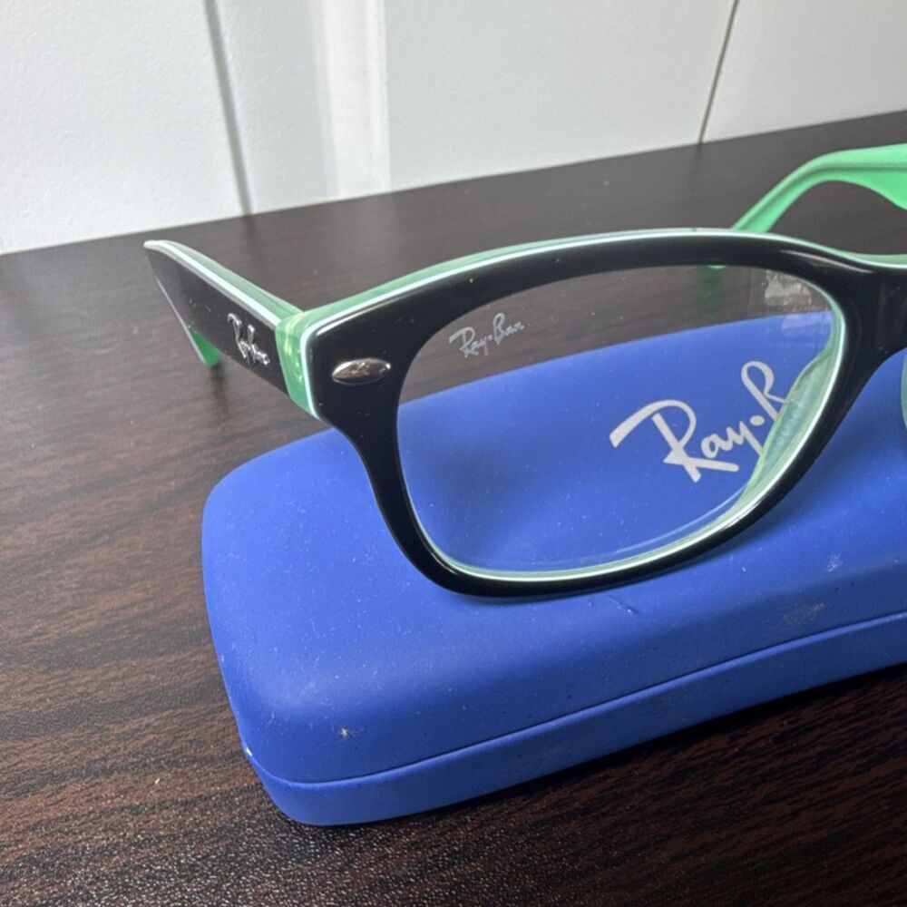 Ray Ban Eyeglasses Blue Green trendy Eyewear - Picture 5 of 13